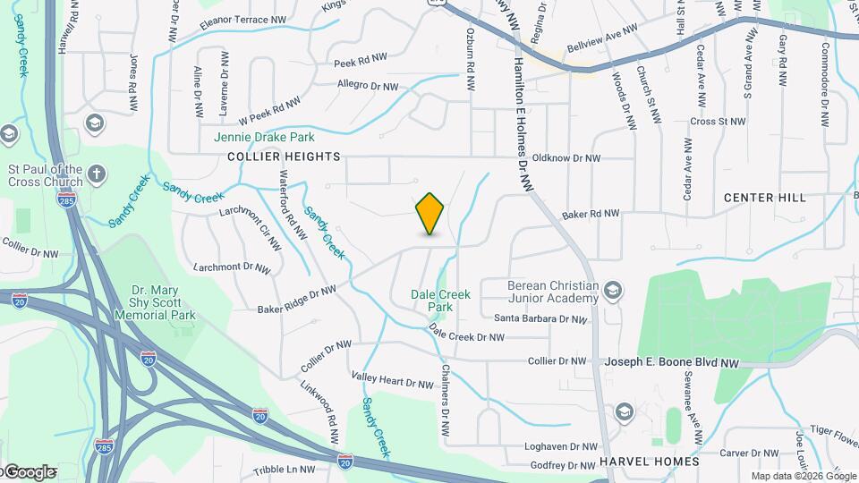 2763 Baker Ridge Dr NW Map and Location Details