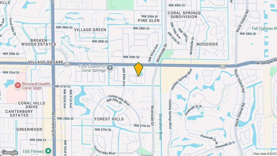 3215 Coral Lake Dr Map and Location Details