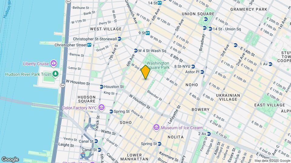 216 Thompson St Map and Location Details