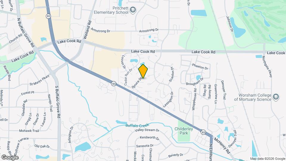 1204 Roth Ct Map and Location Details