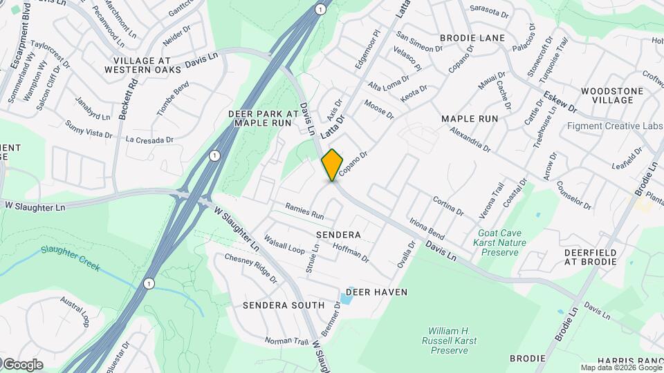 8901 Copano Dr Map and Location Details