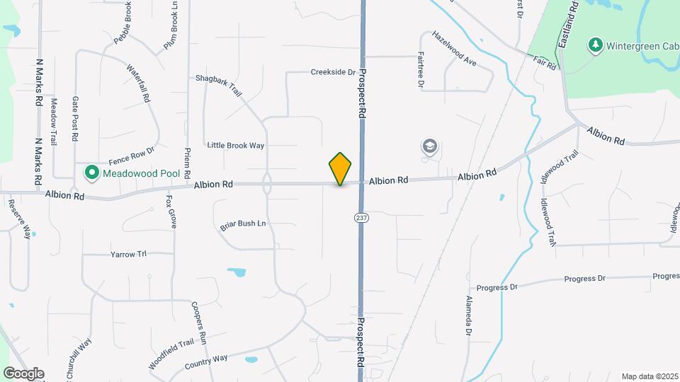 21119 Albion Rd Map and Location Details