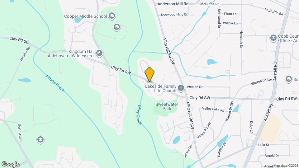 2500 Wingfield Dr SW Map and Location Details