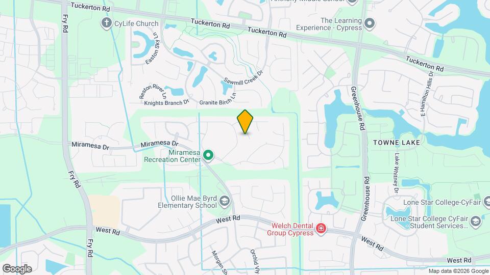 9515 Knox Prairie Ct Map and Location Details