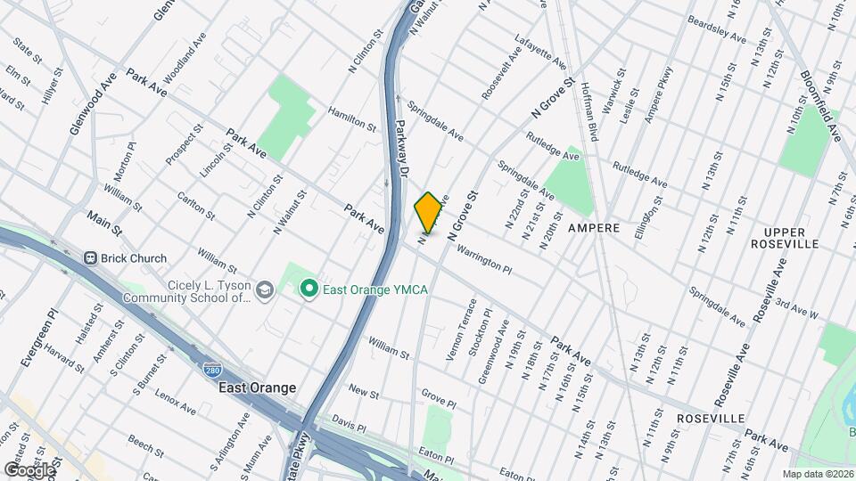 264-264 N Maple Ave Map and Location Details