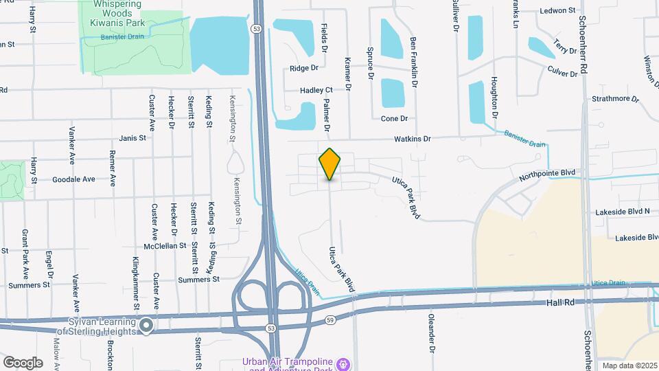 45738 Utica Park Blvd Map and Location Details