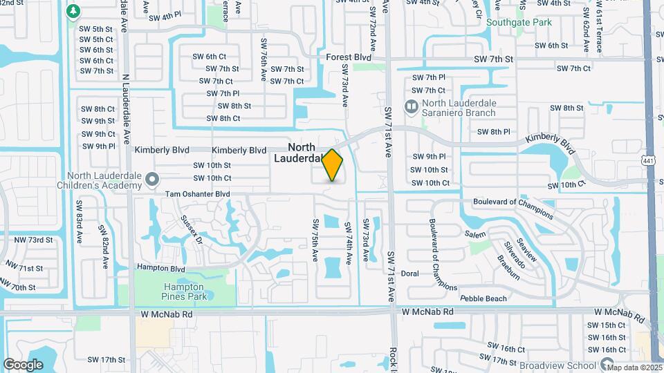 7463 Tam Oshanter Blvd Map and Location Details