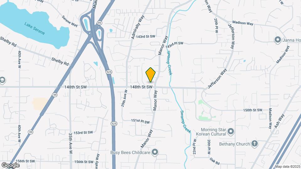 14726 Manor Way Map and Location Details