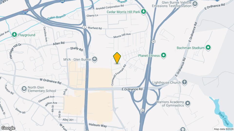 6606 Rapid Water Way Map and Location Details