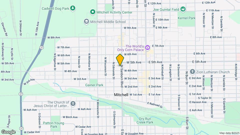 415 N Sanborn Blvd Map and Location Details