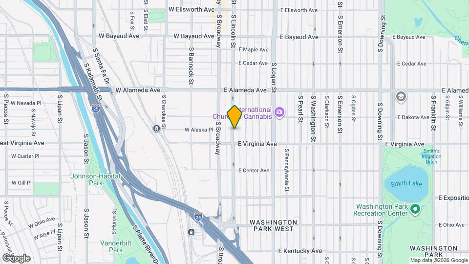 456 S Lincoln St Map and Location Details