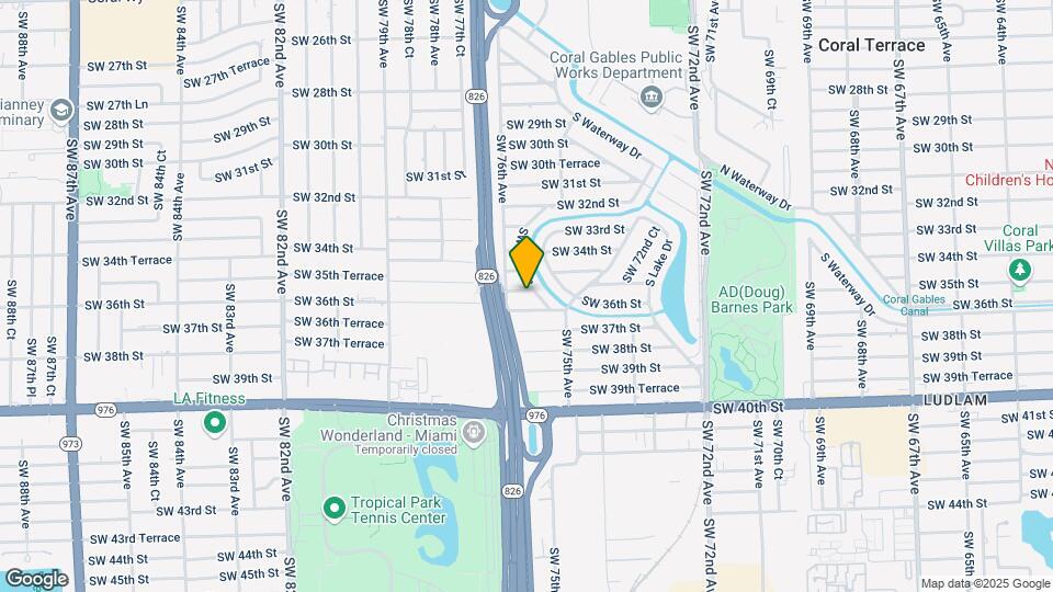 7530 SW 35th St Map and Location Details