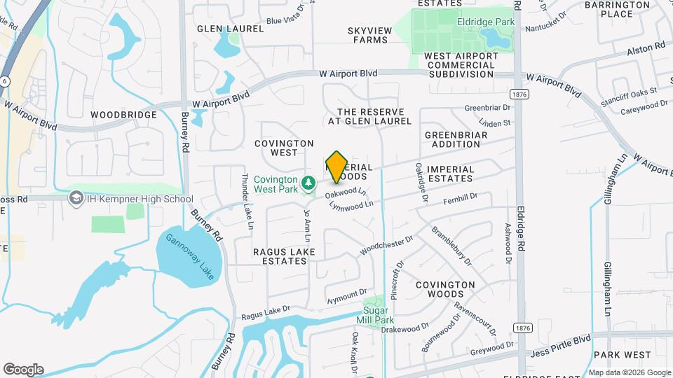 13914 Oakwood Ln Map and Location Details