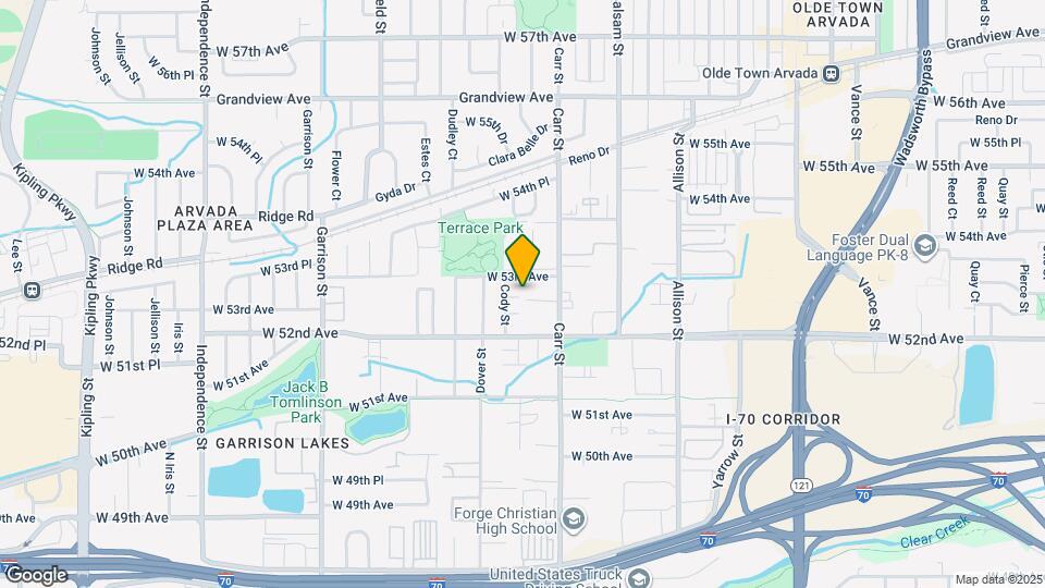 8479 W 52nd Pl Map and Location Details