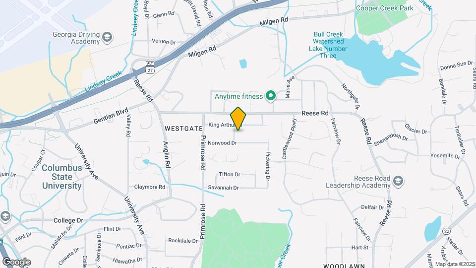 4314 Aster Ave Map and Location Details