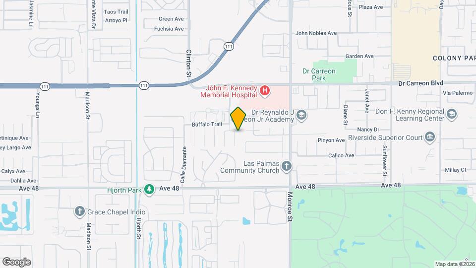 47510 Buckskin Cir Map and Location Details