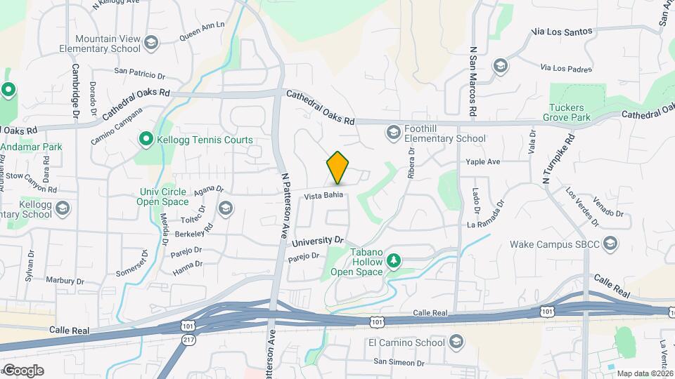 5190 Vista Bahia Map and Location Details