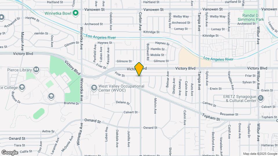 19700 Friar St Map and Location Details