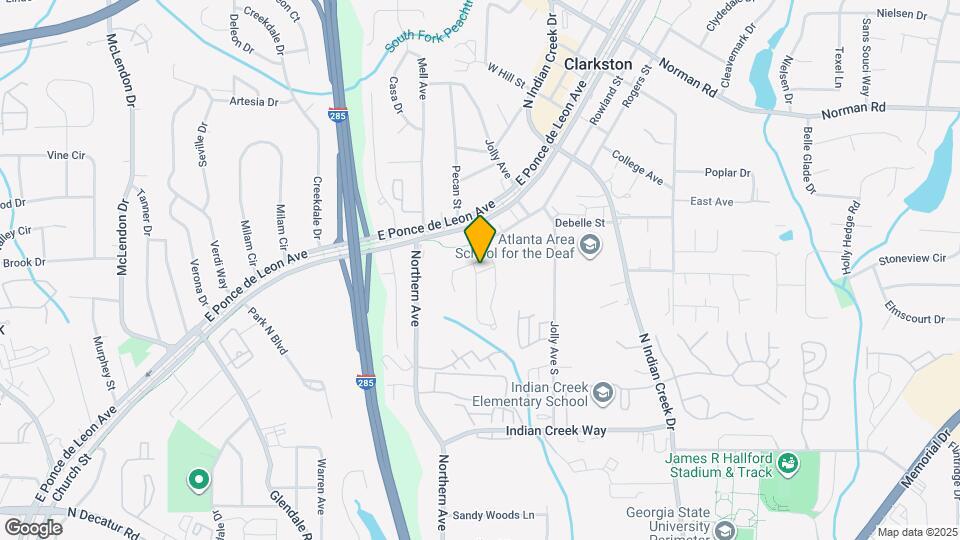 780 Glynn Oaks Dr Map and Location Details