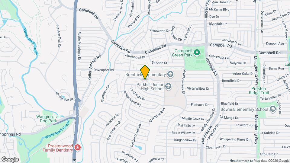 6443 Redpine Rd Map and Location Details