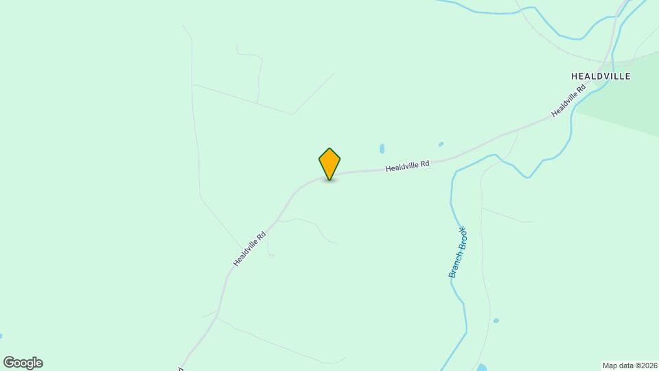 1595 Healdville Rd Map and Location Details