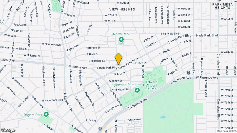 603 Hyde Park Pl Mapa y Detalles de la Ubicación