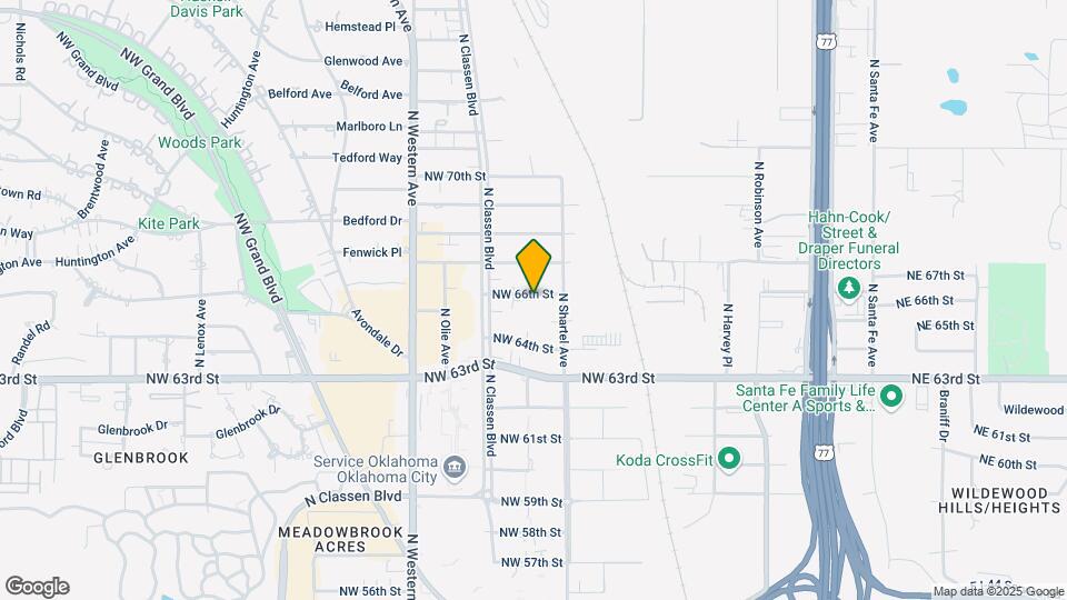824 NW 66th St Map and Location Details