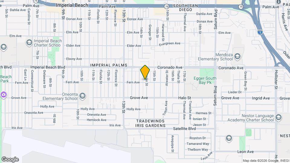 1440 Fern Ave Mapa y Detalles de la Ubicación