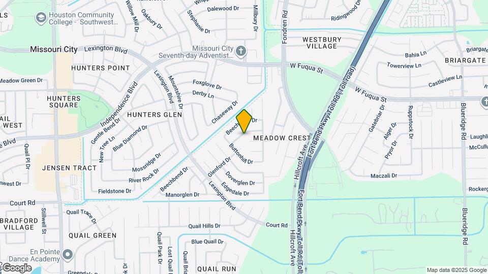 703 Brookford Dr Map and Location Details