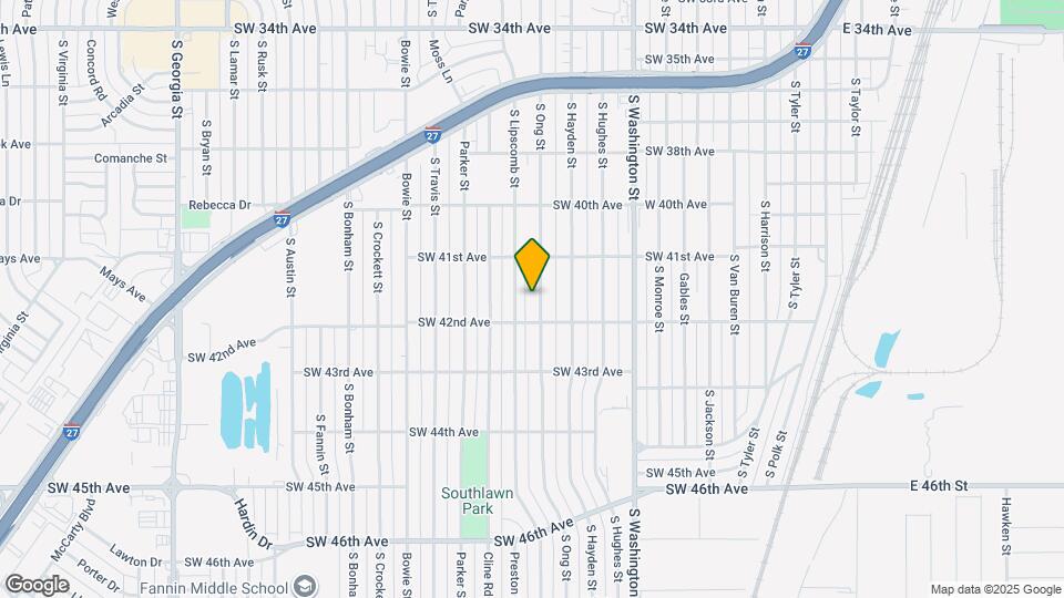 4118 S Ong St Map and Location Details