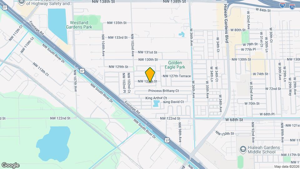 9991 NW 126th Terrace Mapa y Detalles de la Ubicación