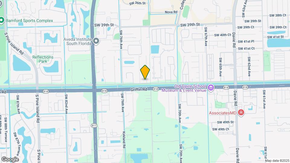 4421 SW 73rd Terrace Map and Location Details