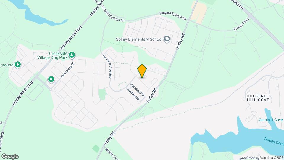 7257 Stallings Dr Map and Location Details