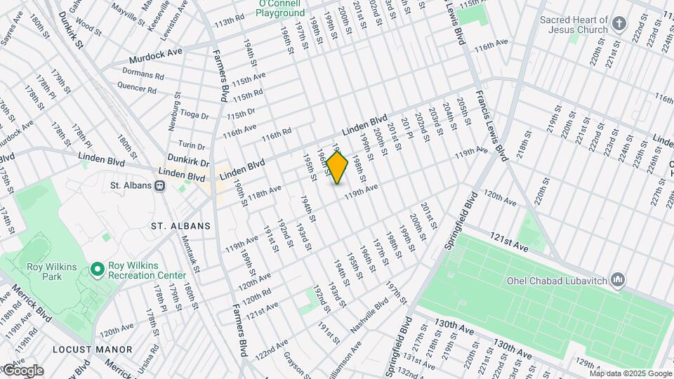 118-47 196th St Map and Location Details