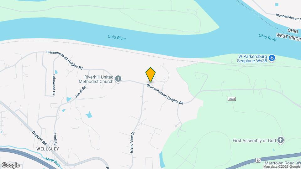 1445 Blennerhassett Heights Rd Map and Location Details
