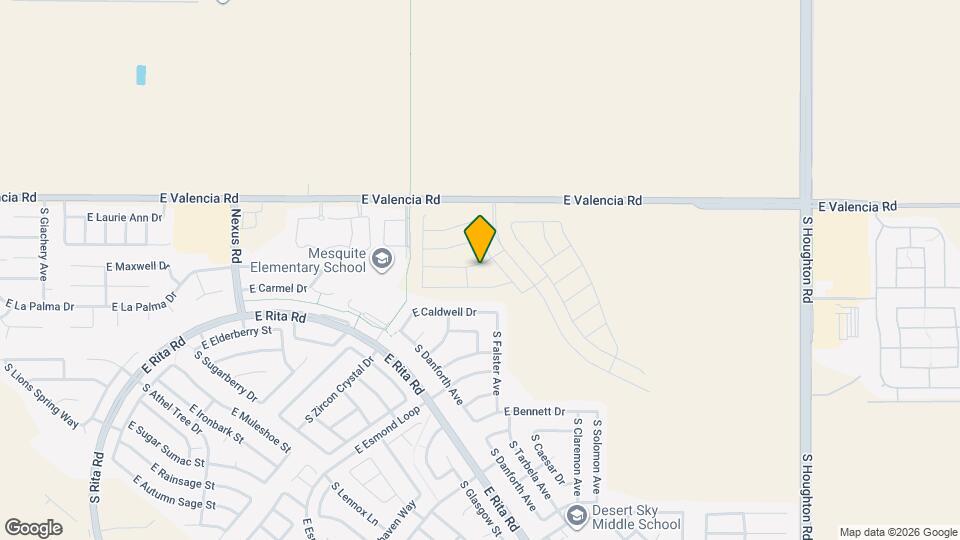 9630 E Friedel Dr Mapa y Detalles de la Ubicación