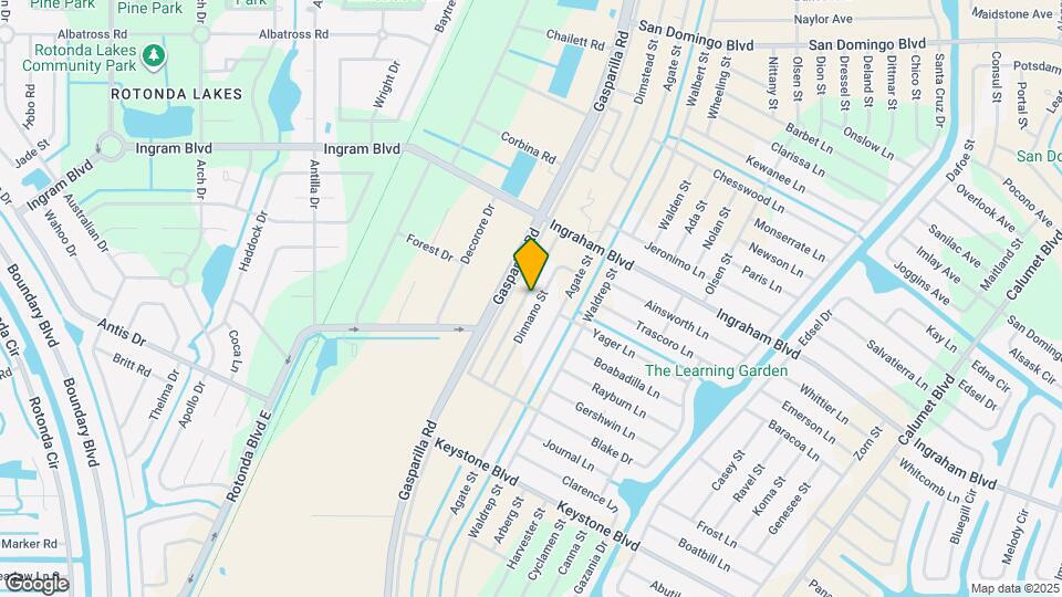 8495 Dinnano St Map and Location Details