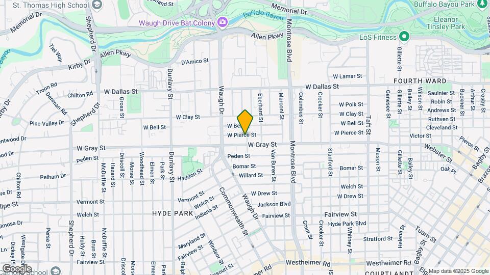 1504 Hazel St Map and Location Details