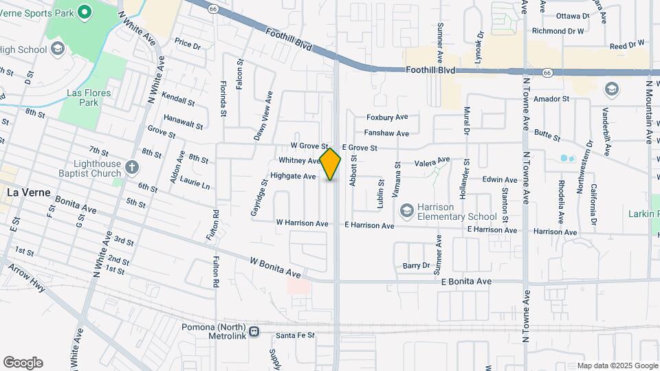 2983 N Garey Ave Mapa y Detalles de la Ubicación