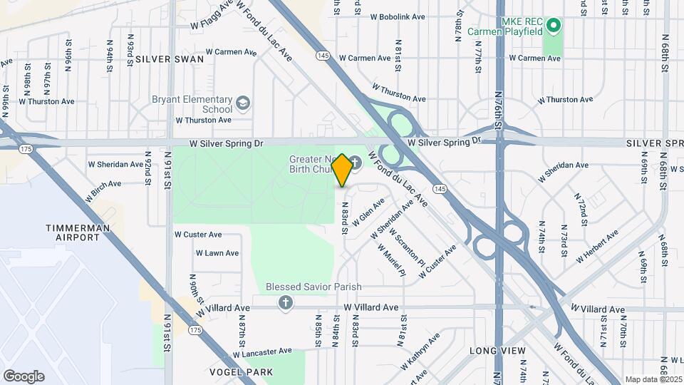5465 N 83rd St Map and Location Details