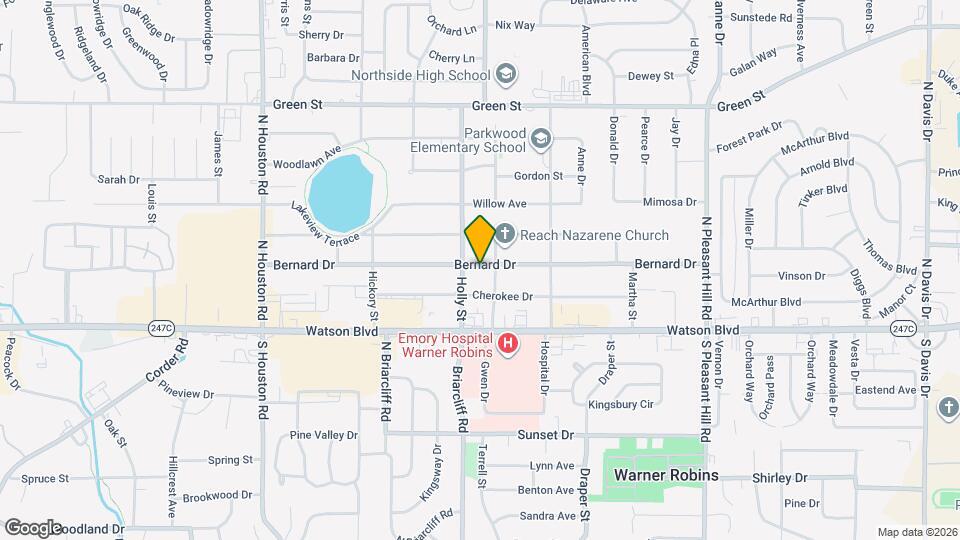503 Bernard Dr Map and Location Details