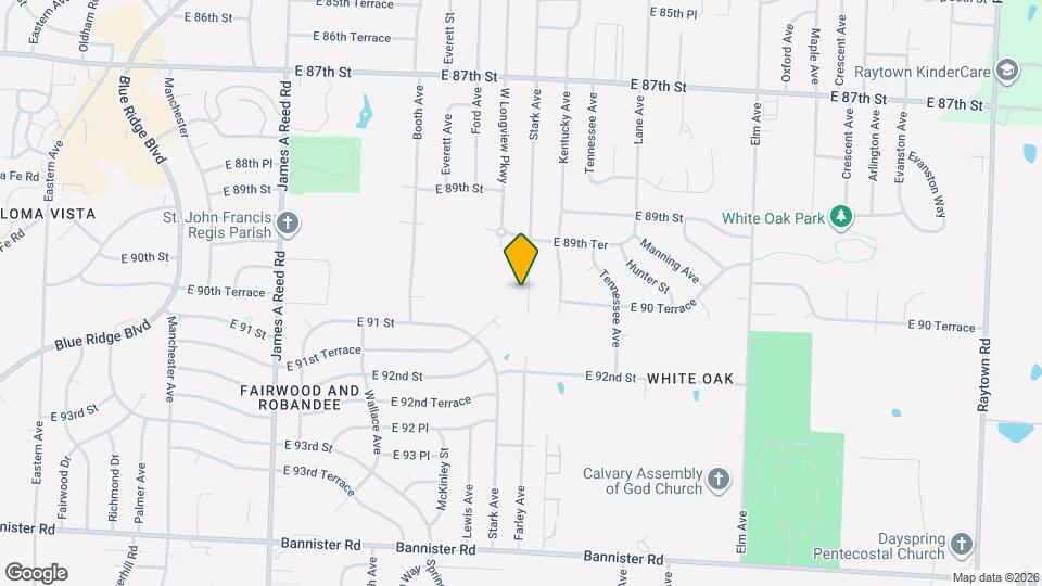 9012 Stark Ave Map and Location Details