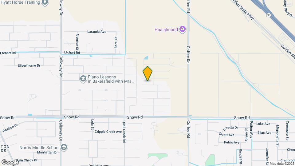 8606 Grandy St Map and Location Details