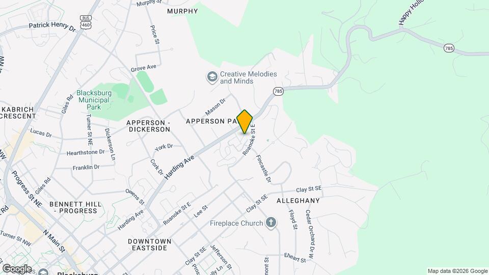 1104 Caldwell Dr Map and Location Details