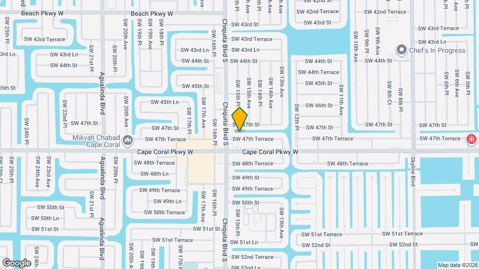 1515 SW 47th Terrace Map and Location Details