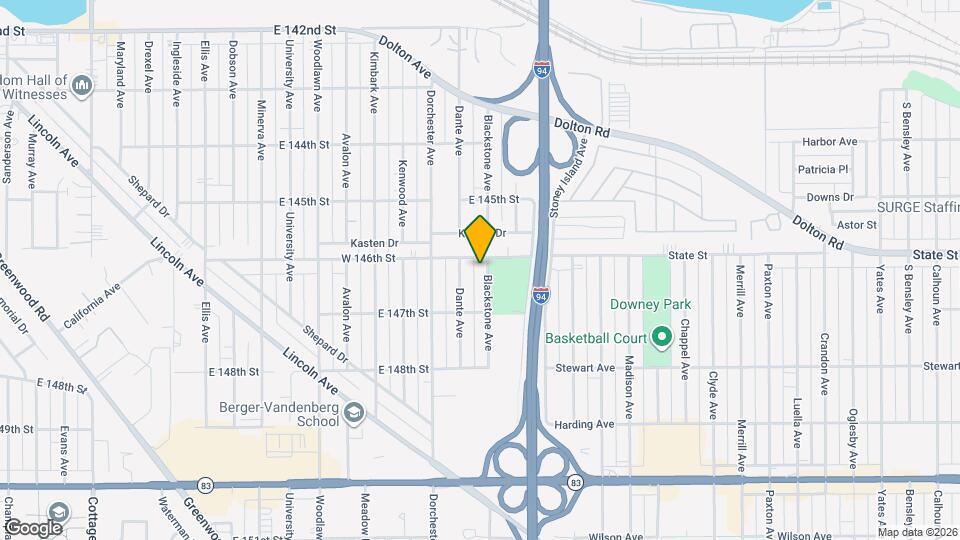 14610 Blackstone Ave Map and Location Details