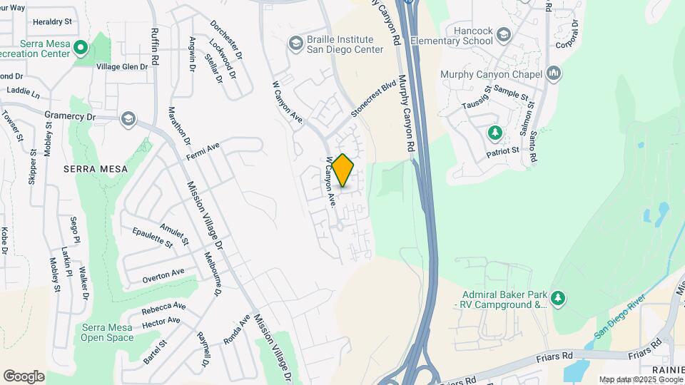 2811 W Canyon Ave. Map and Location Details