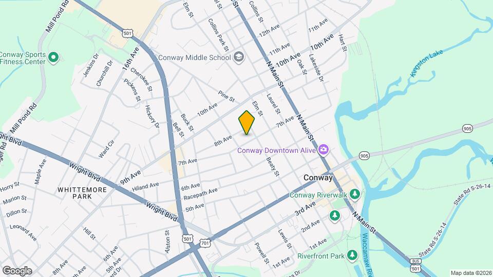 1306 7th Ave Mapa y Detalles de la Ubicación