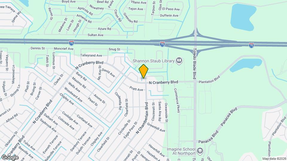 4407 N Chamberlain Blvd Map and Location Details