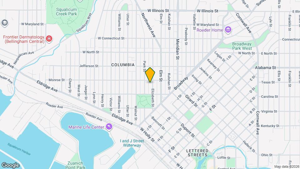 2323 Elizabeth St Map and Location Details